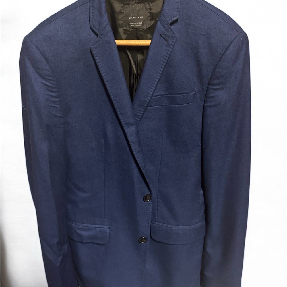 Men's Blue Zara suit and pants